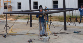 Pipe Welding On-Site